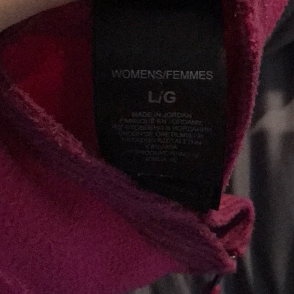 The North Face pink quarter zip fleece size large - Picture 5 of 5